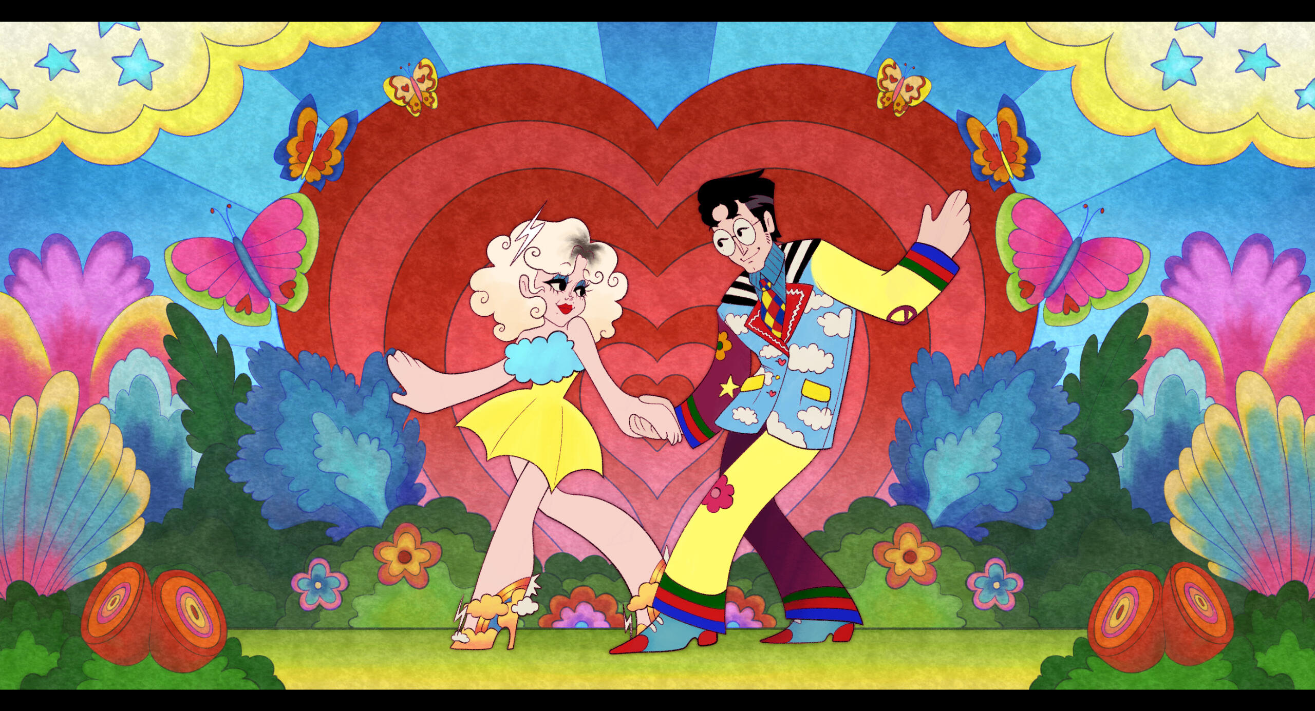 Dolly and Eddie Psychedelic Dream World