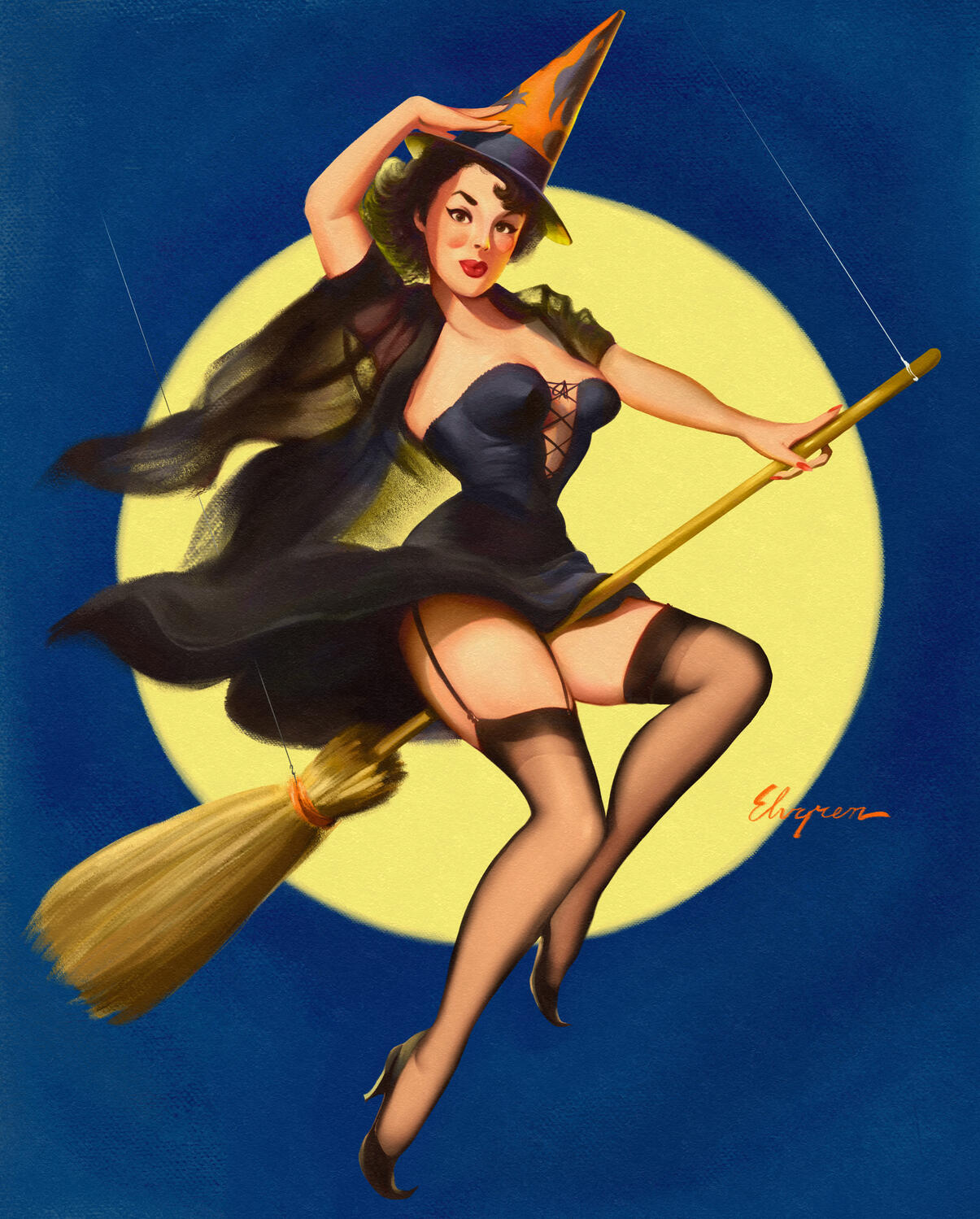 Gil Elvgren Master Study