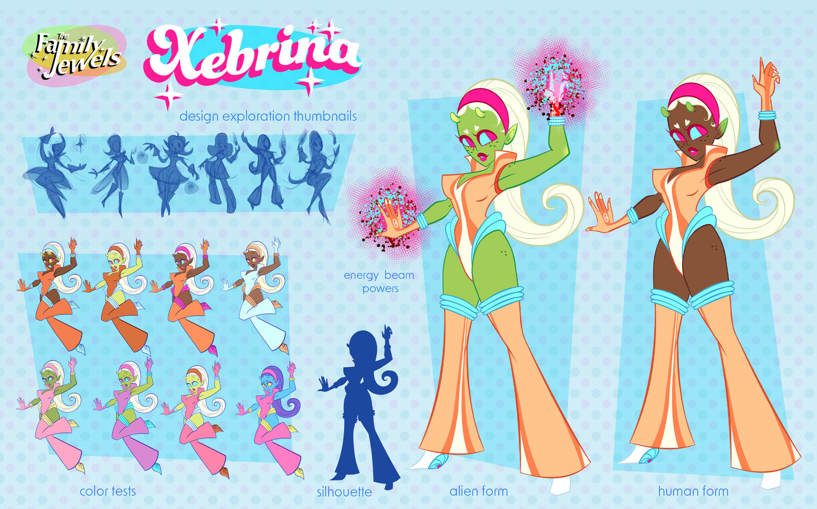 The Family Jewels - Xebrina Design