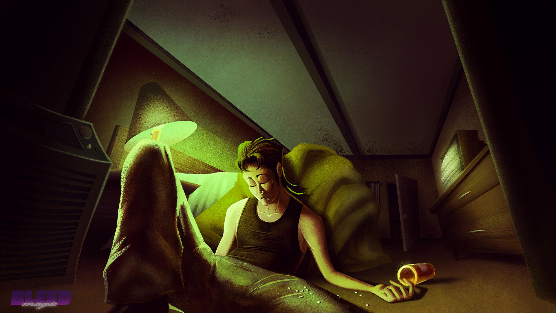 Bleed Magic - Hotel Collapse Scene Key