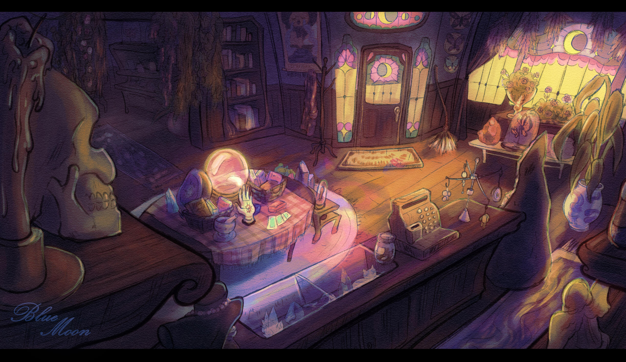 Blue Moon - Composition Key