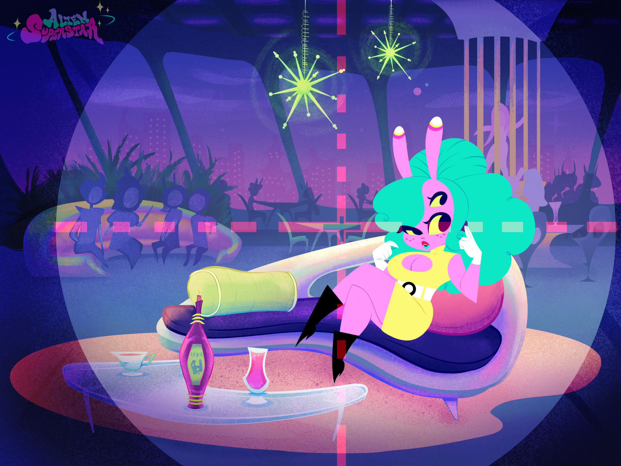 ALIEN SUPERSTAR - Composition 1