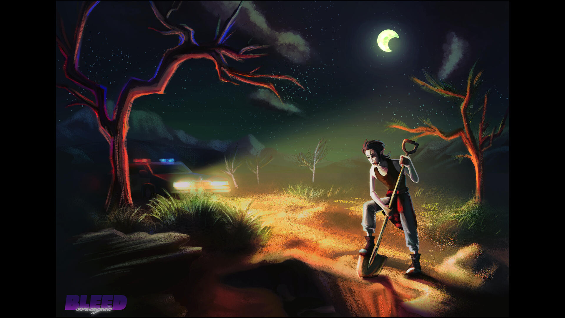 Bleed Magic - Desert Burial Scene Key