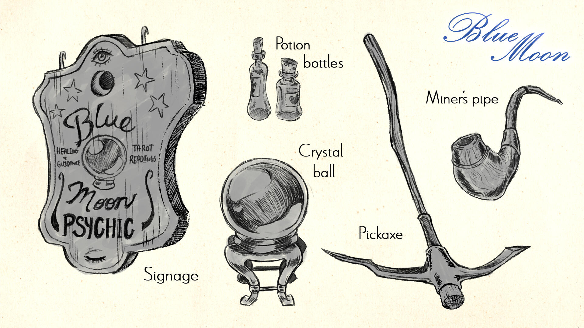 Blue Moon - Prop Designs