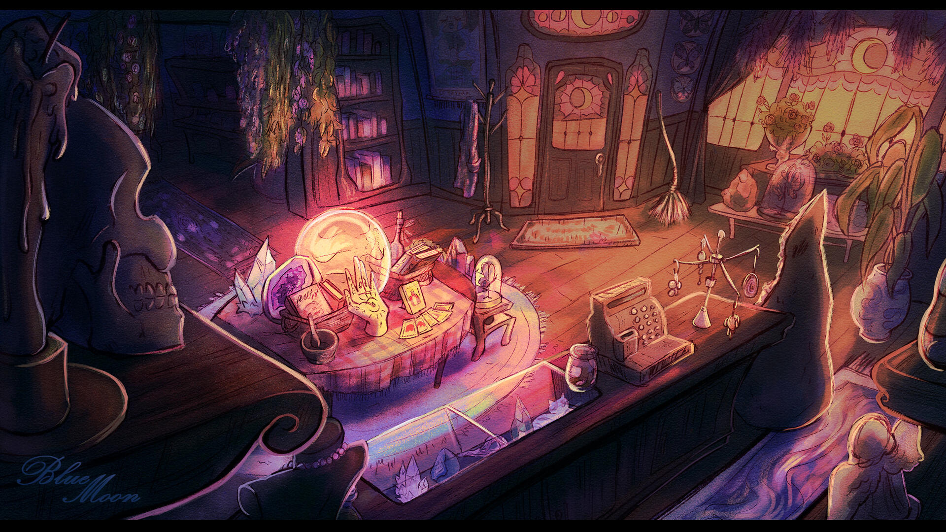 Blue Moon - Composition Key