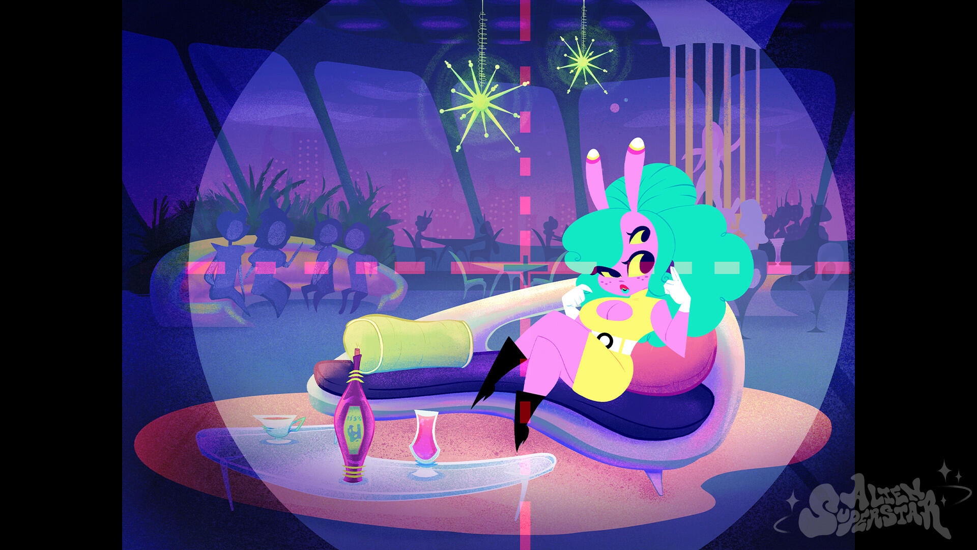 ALIEN SUPERSTAR - Composition 1