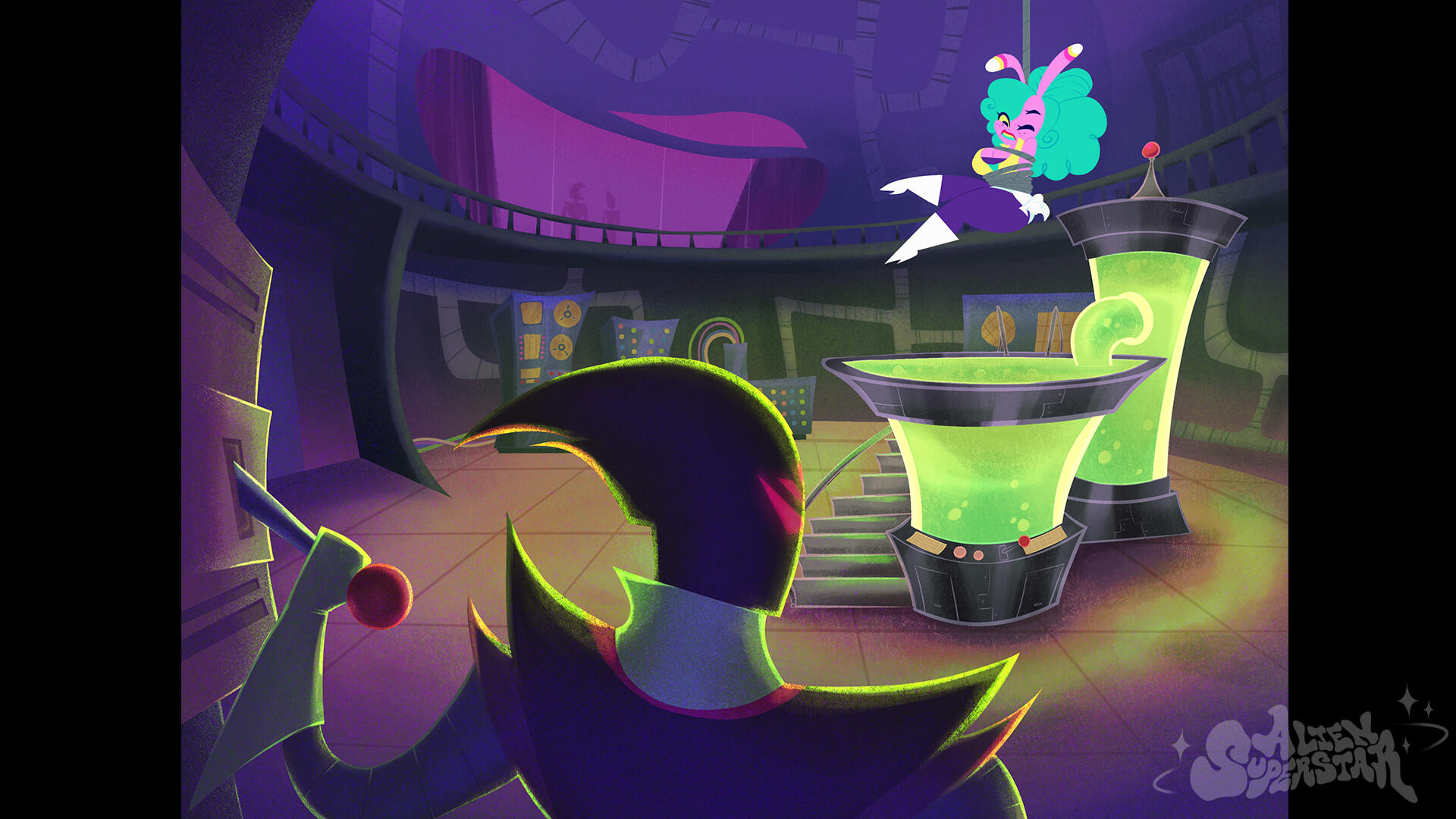 ALIEN SUPERSTAR - Composition 2